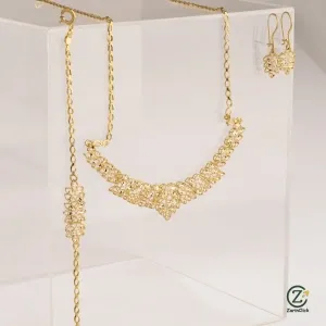  عکس سرویس طلا جدید بدون نگین