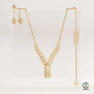  عکس سرویس طلا جدید بدون نگین