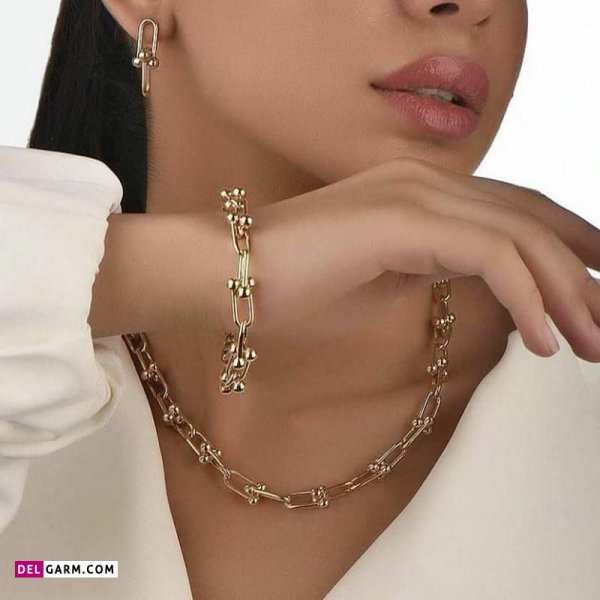  66 عکس سرویس طلا ایتالیایی بدون نگین