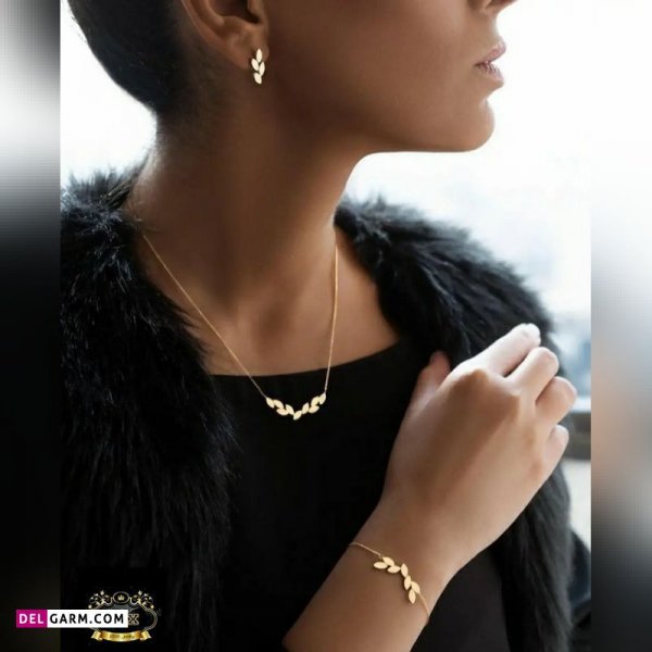  66 عکس سرویس طلا ایتالیایی بدون نگین