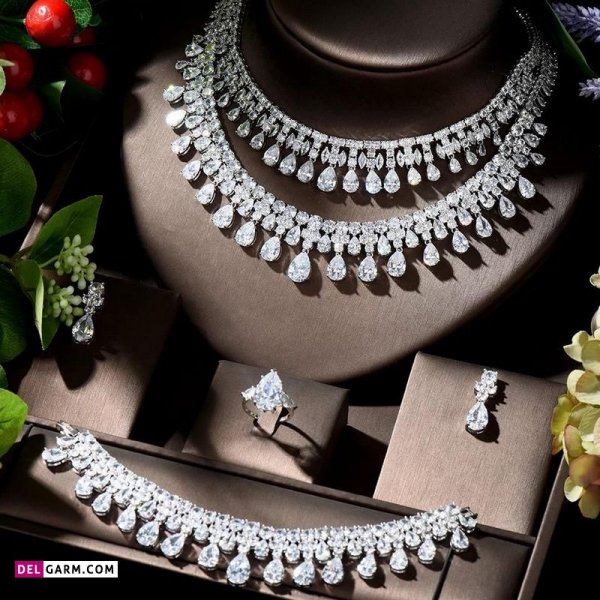  66 عکس سرویس طلا ایتالیایی بدون نگین