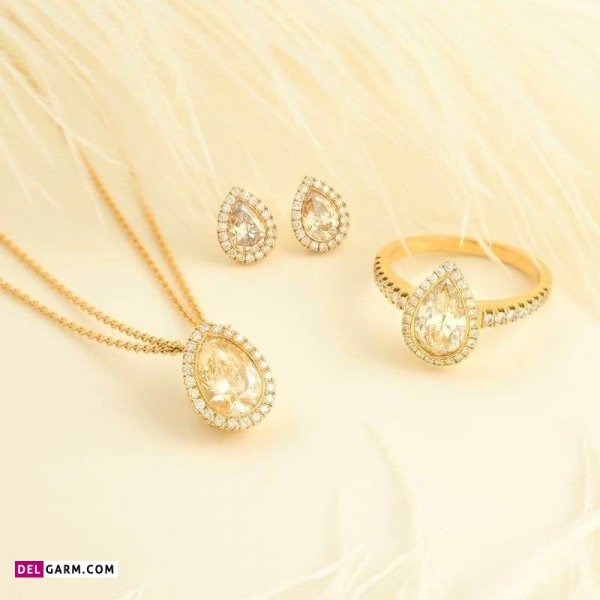  66 عکس سرویس طلا ایتالیایی بدون نگین