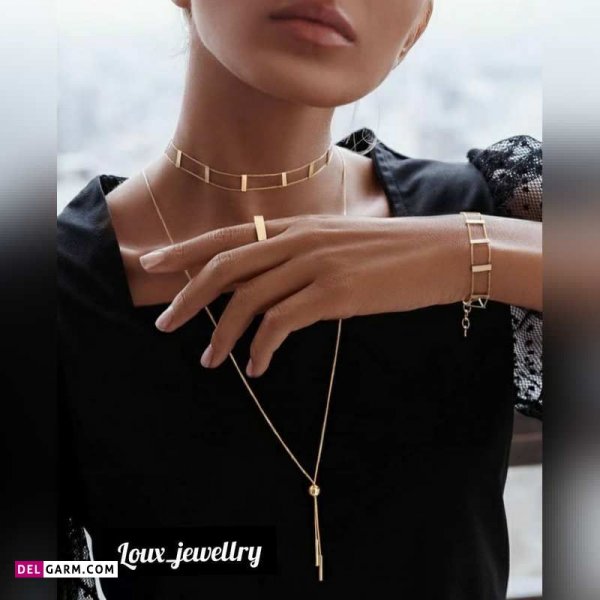  66 عکس سرویس طلا ایتالیایی بدون نگین