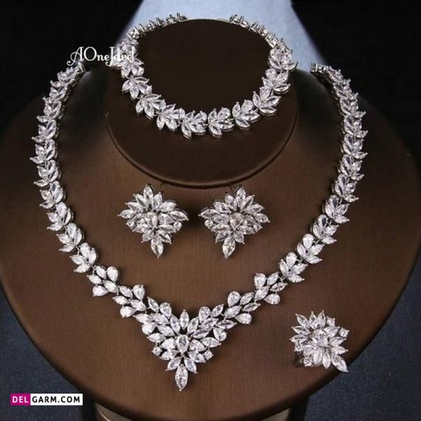  66 عکس سرویس طلا ایتالیایی بدون نگین