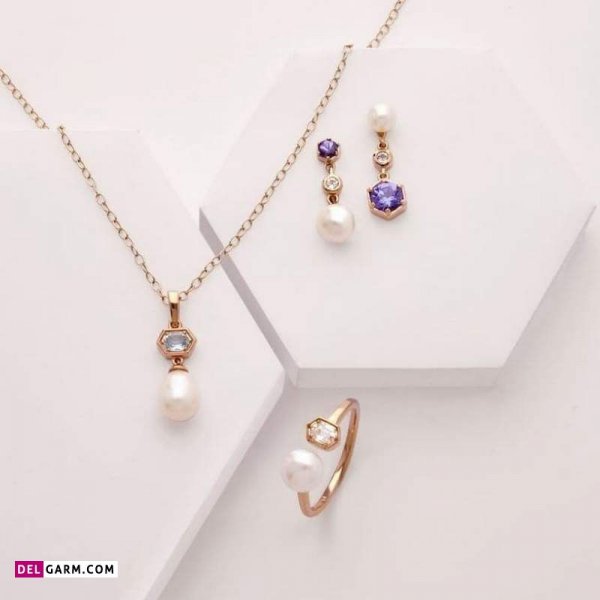  66 عکس سرویس طلا ایتالیایی بدون نگین