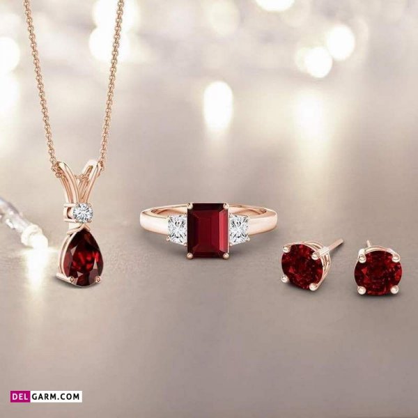  66 عکس سرویس طلا ایتالیایی بدون نگین