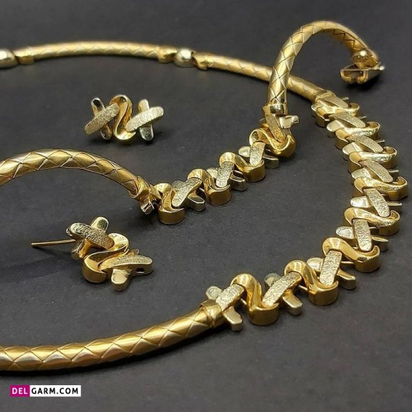  66 عکس سرویس طلا ایتالیایی بدون نگین