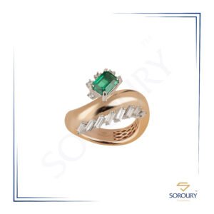  عکس انگشتر الماس تک نگین زنانه