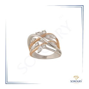  عکس انگشتر الماس تک نگین زنانه