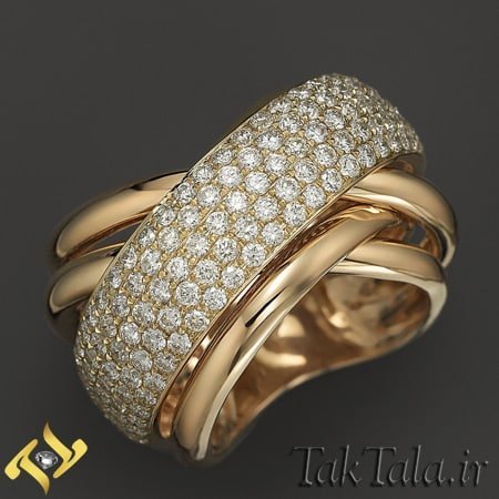  عکس انگشتر الماس تک نگین زنانه