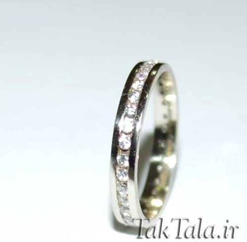 عکس انگشتر الماس تک نگین زنانه