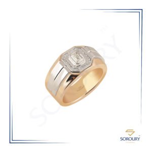  عکس انگشتر الماس تک نگین زنانه