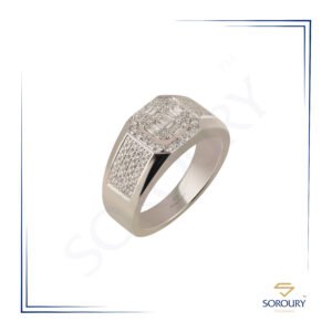  عکس انگشتر الماس تک نگین زنانه