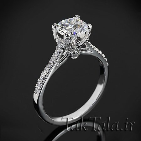  عکس انگشتر الماس اصل زنانه