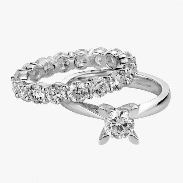  عکس انگشتر الماس اصل زنانه