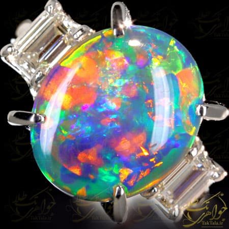 انگشتر الماس زنانه اصل