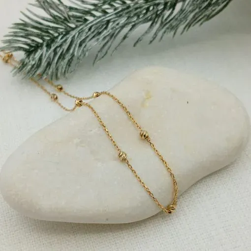  عکس گردنبند طلا دخترانه ظریف