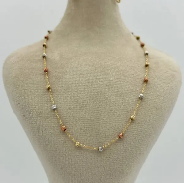  عکس گردنبند طلا دخترانه ظریف