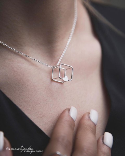 عکس گردنبند طلا زنانه سنگین