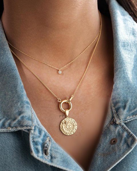 جدیدترین مدل گردنبند طلا زنانه