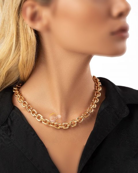  عکس گردنبند طلا زنانه سنگین