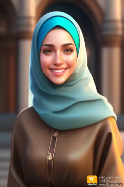  عکس دختر عربی با حجاب برای پروفایل
