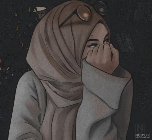  عکس پروفایل با حجاب شیک