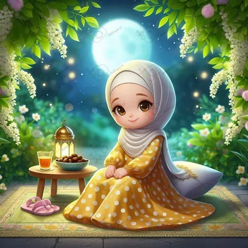 عکس دختر با حجاب فانتزی