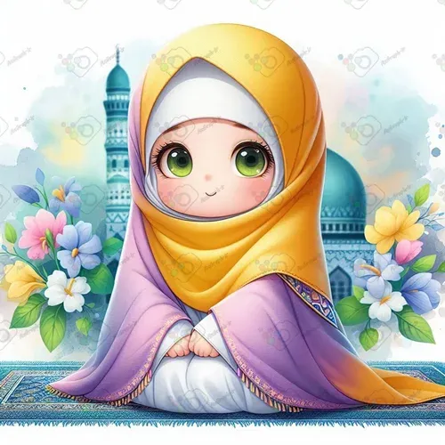  عکس دختر با حجاب فانتزی