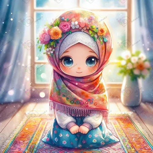  عکس دختر با حجاب فانتزی