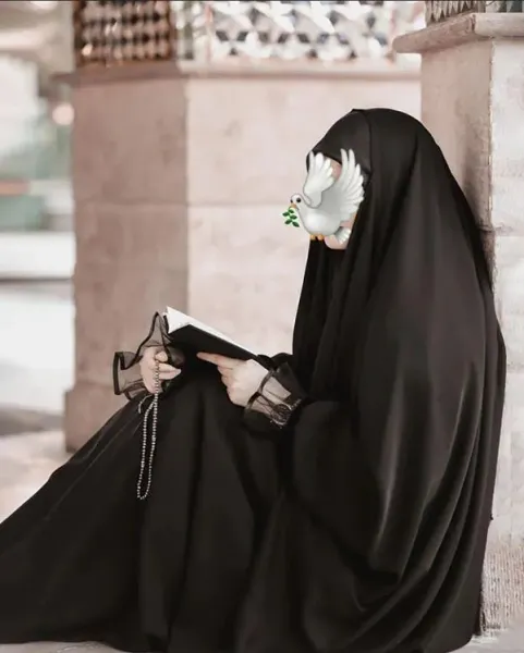  عکس حجاب زیبا با چادر فانتزی