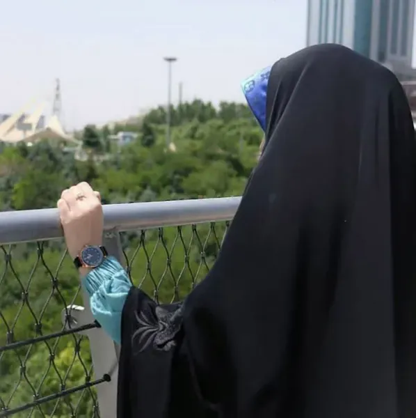  عکس حجاب زیبا با چادر فانتزی