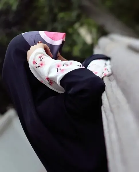  عکس حجاب زیبا با چادر فانتزی