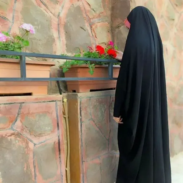  عکس حجاب زیبا با چادر فانتزی