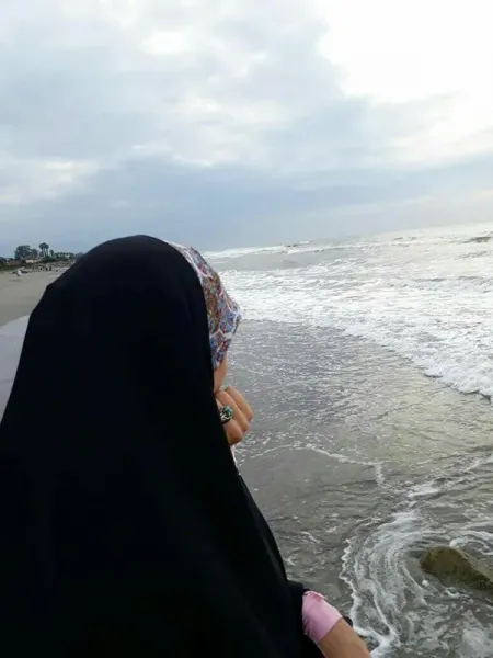  عکس حجاب زیبا با چادر فانتزی