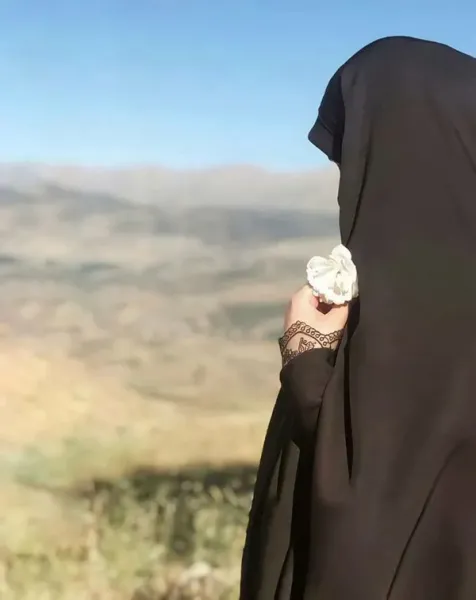  عکس حجاب زیبا با چادر فانتزی