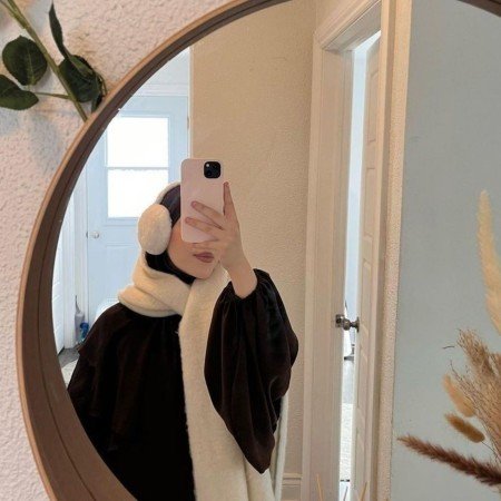  عکس دختر با حجاب عروسکی