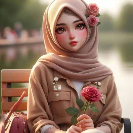  عکس دختر با حجاب عروسکی