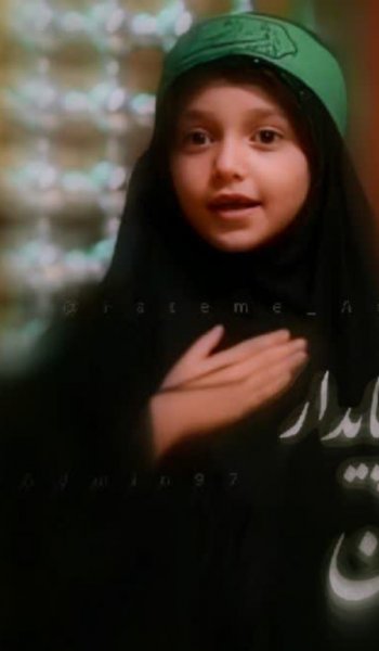  عکس دختر با حجاب عروسکی