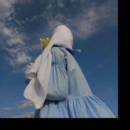  عکس دختر با حجاب عروسکی