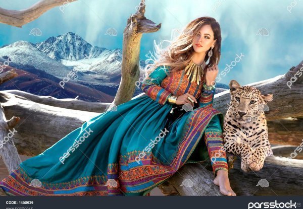 عکس افغانی زن