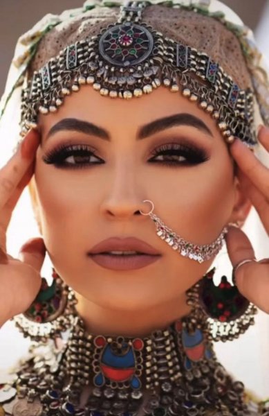  مدل آرایش عروس افغانی جدید