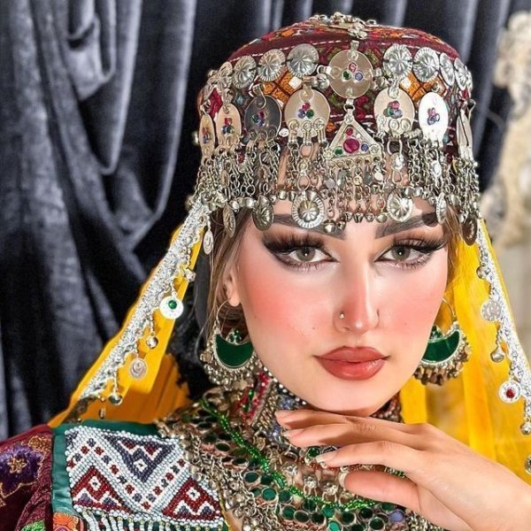  مدل آرایش عروس افغانی جدید