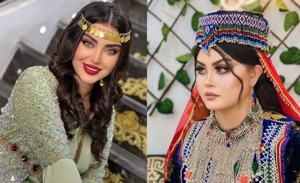  مدل آرایش عروس افغانی جدید