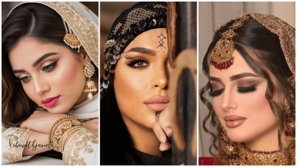 مدل آرایش با لباس افغانی