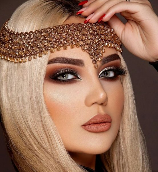 عکس آرایش چشم افغانی