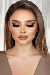  عکس مدل آرایش عروس عربی