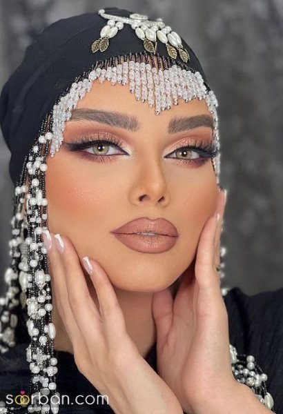 عکس میکاپ عربی خلیجی