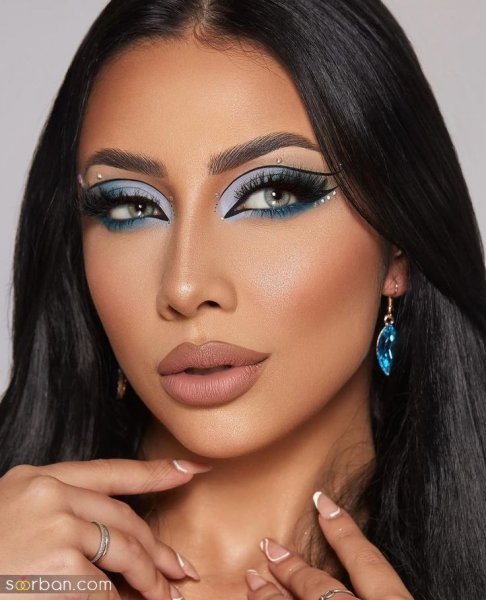  عکس میکاپ عربی خلیجی