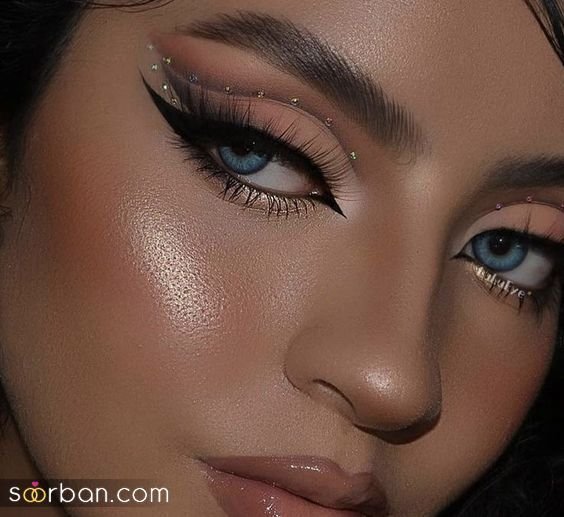  عکس میکاپ عربی خلیجی
